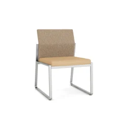 Foundry Armless Guest Chair In Standard Upholstery