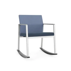 Foundry Rocking Guest Chair In Premium Upholstery