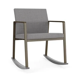 Foundry Rocking Guest Chair In Premium Upholstery