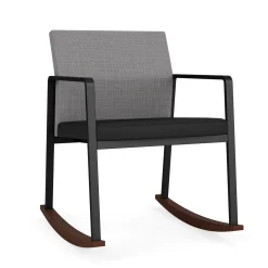 Foundry Rocking Guest Chair In Premium Upholstery