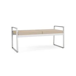 Foundry Two Seat Bench in Premium Upholstery