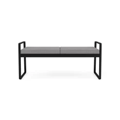 Foundry Two Seat Bench in Premium Upholstery