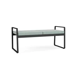 Foundry Two Seat Bench in Premium Upholstery