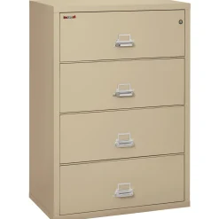 Four Drawer Fireproof Lateral File - 38