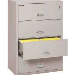 Four Drawer Fireproof Lateral File - 38