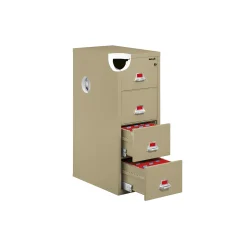 Four Drawer Fireproof Legal Size Vertical File - 31