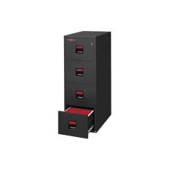Four Drawer Legal Size Vertical Fireproof File - 25