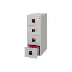 Four Drawer Letter Size Vertical Fireproof File - 31