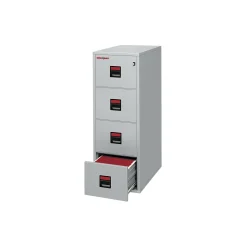 Four Drawer Letter Size Vertical Fireproof File - 31