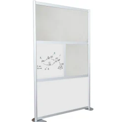 Framewall Dry Erase Divider Wall - 4'W x 6'H