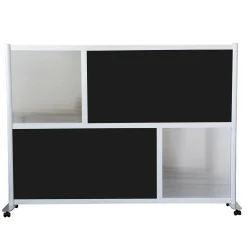 Framewall Freestanding Movable Room Divider - 76"W x 53"H
