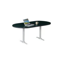 Frappe Oval Table with Power - 72