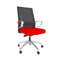 Freeride Mesh Conference Chair with Aluminum Loop Arm
