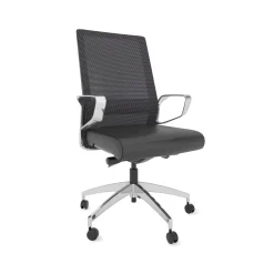 Freeride Mesh Conference Chair with Aluminum Loop Arm