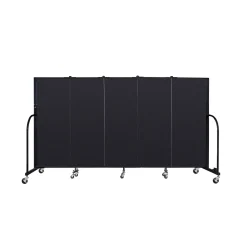 FREEstanding 5 Panel Partition 9'5