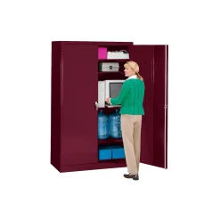 Fully Assembled Jumbo Steel Storage Cabinet - 18