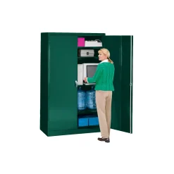 Fully Assembled Jumbo Steel Storage Cabinet - 24