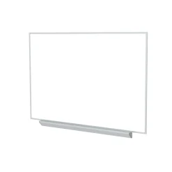 Ghent Magnetic Porcelain Whiteboard with Aluminum Box Tray 6'x4'