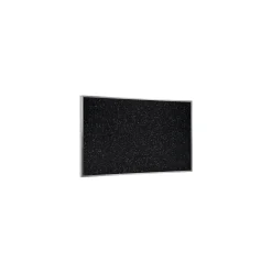 Ghent Recycled Bulletin Board with Aluminum Frame, 4x8