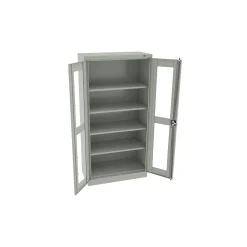 Glass Door Storage Cabinet - 18