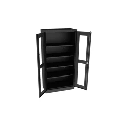 Glass Door Storage Cabinet - 18