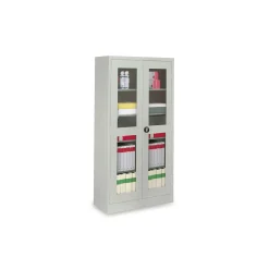 Glass Door Storage Cabinet - 18