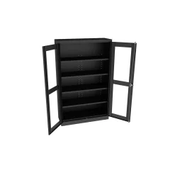 Glass Door Storage Cabinet - 18
