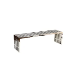 Gridiron 59" Stainless Steel Bench