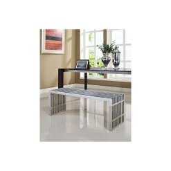 Gridiron 59" Stainless Steel Bench