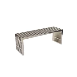 Gridiron 46" Stainless Steel Bench