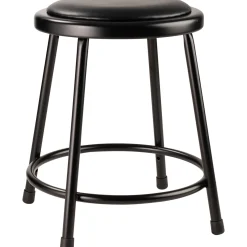 18"H Lab Stool with Vinyl Seat