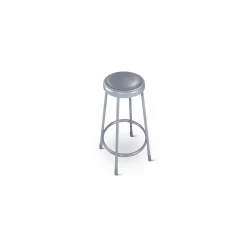 30"H Lab Stool with Vinyl Seat