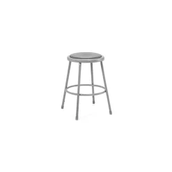 24"H Lab Stool with Vinyl Seat
