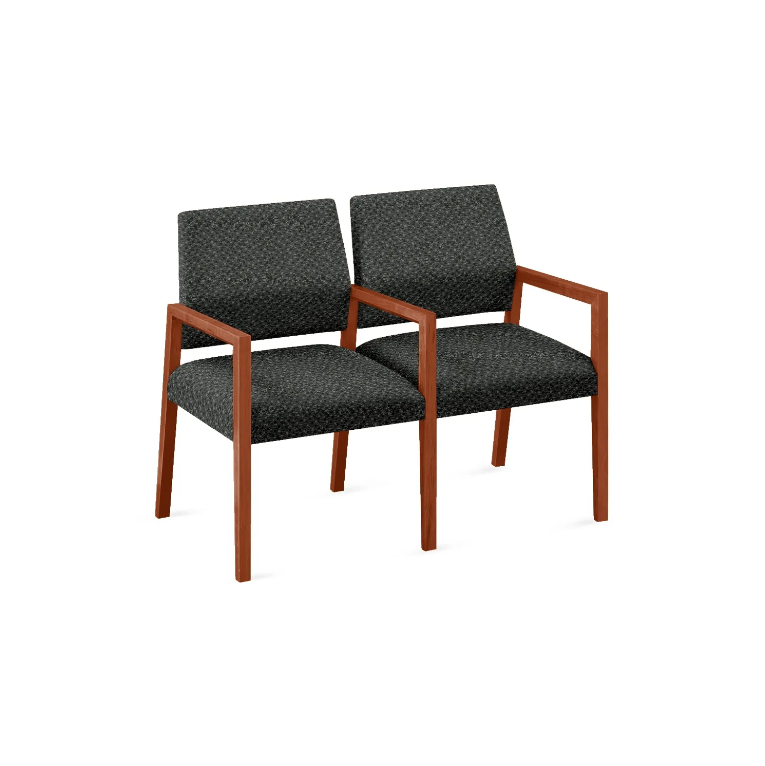 Hampton 2 Seat Sofa with Center Arms in Standard Upholstery