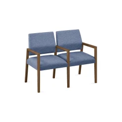 Hampton 2 Seat Sofa with Center Arms in Standard Upholstery