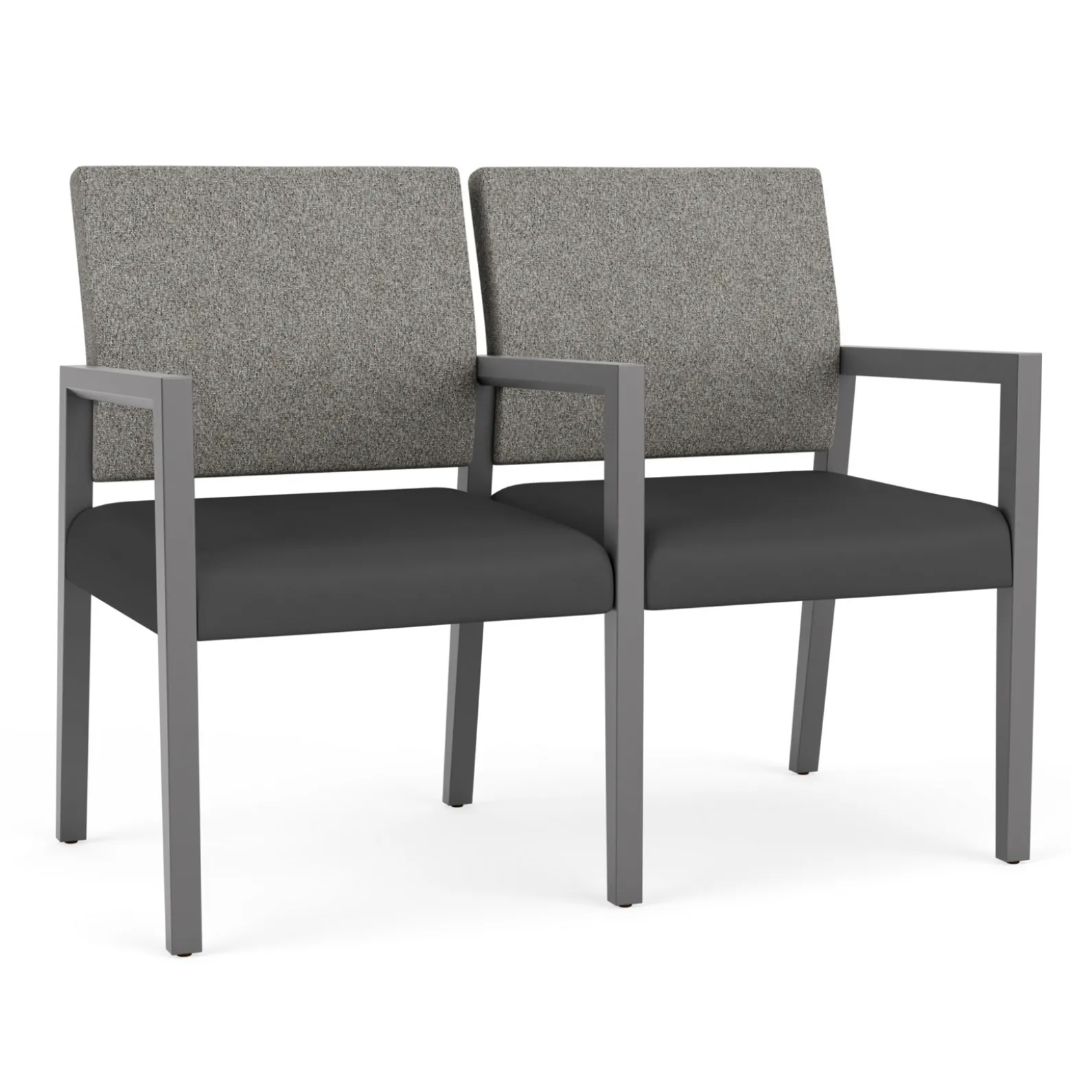 Hampton 2 Seat Sofa with Center Arms in Standard Upholstery