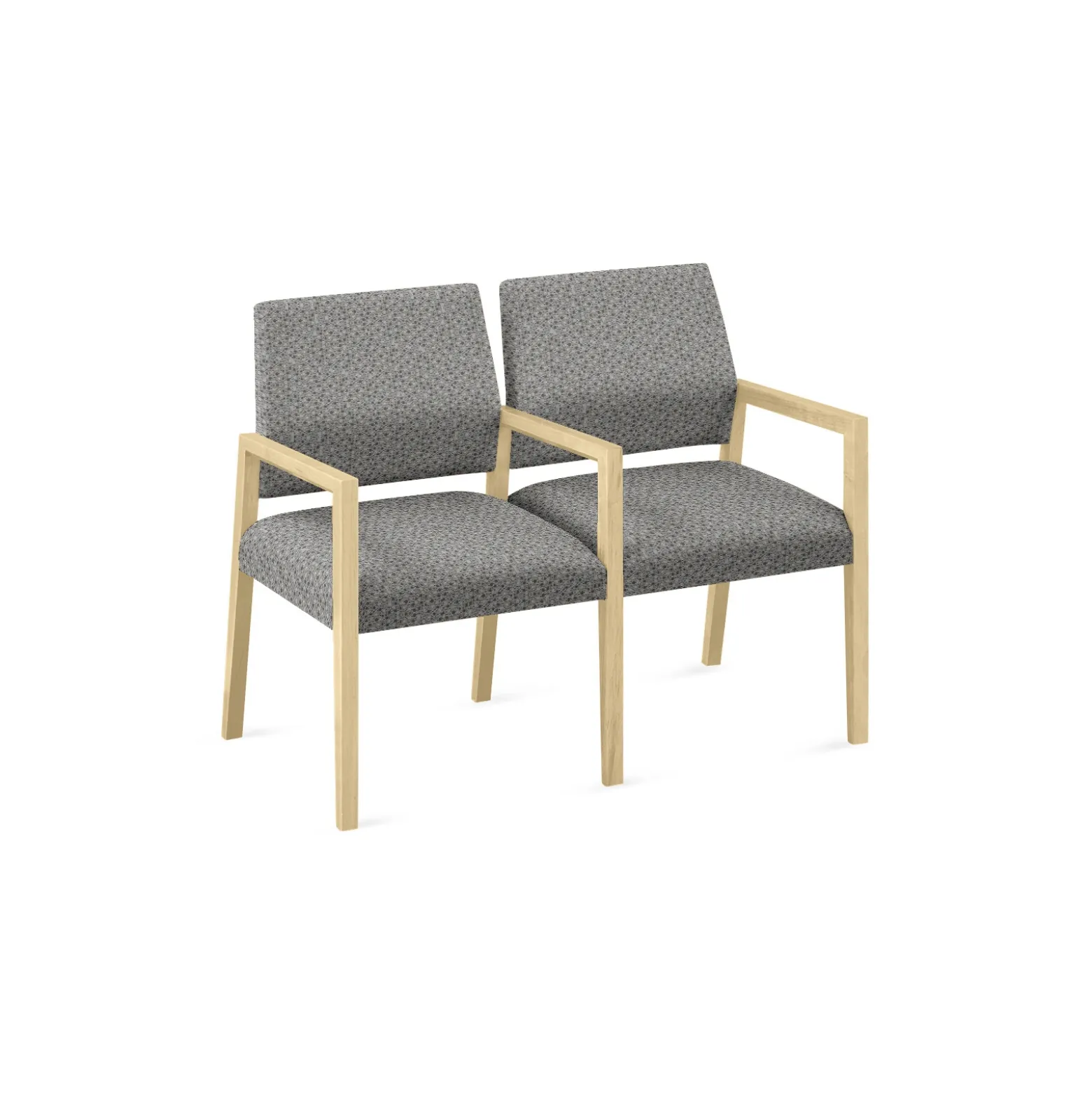 Hampton 2 Seat Sofa with Center Arms in Standard Upholstery