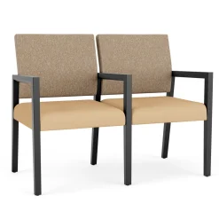 Hampton 2 Seat Sofa with Center Arms in Standard Upholstery