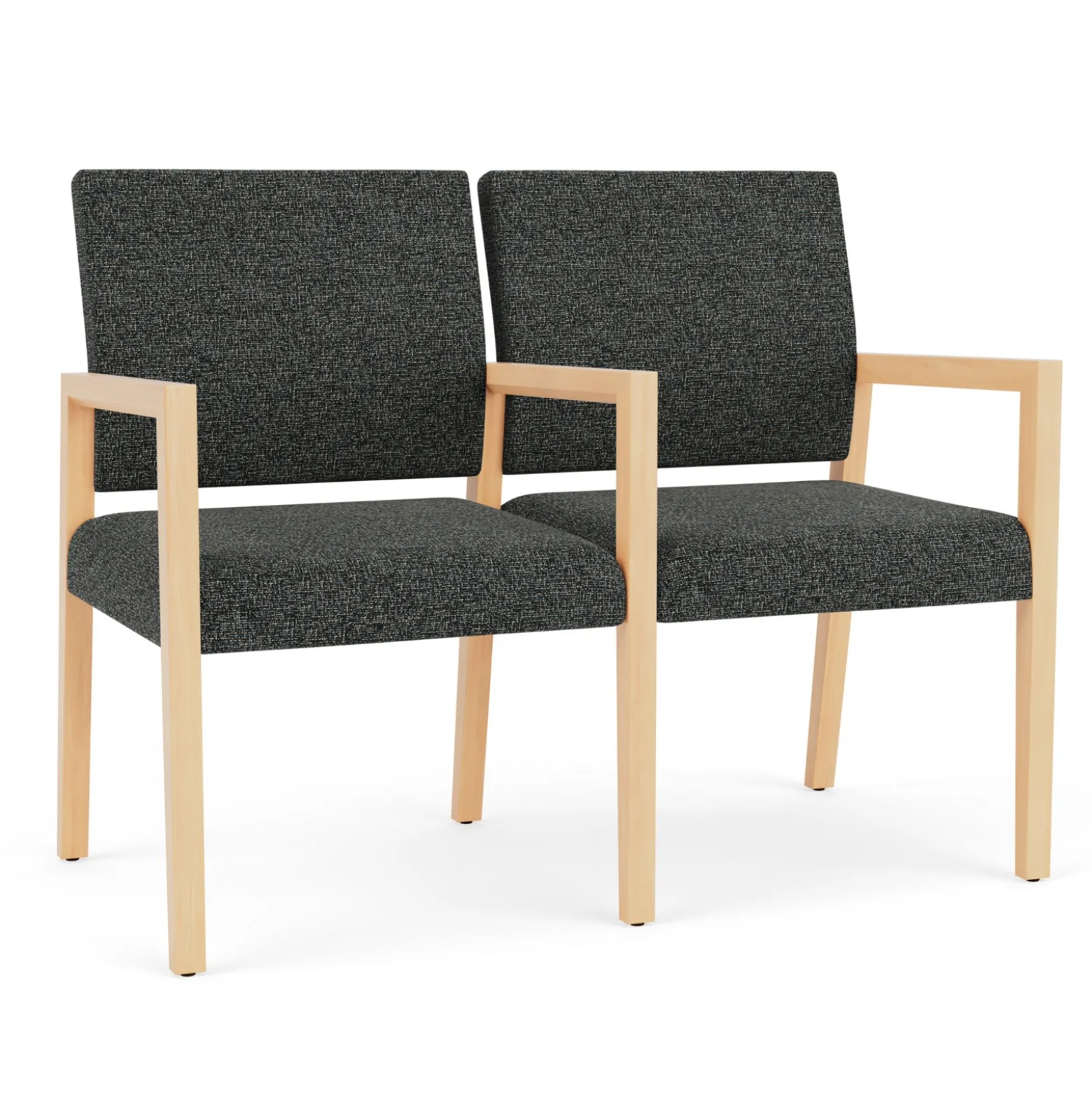 Hampton 2 Seat Sofa with Center Arms in Standard Upholstery