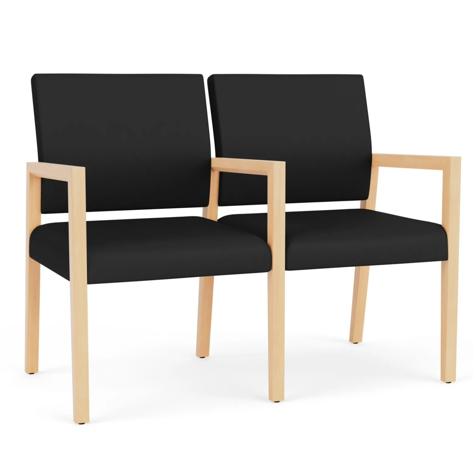 Hampton 2 Seat Sofa with Center Arms in Standard Upholstery