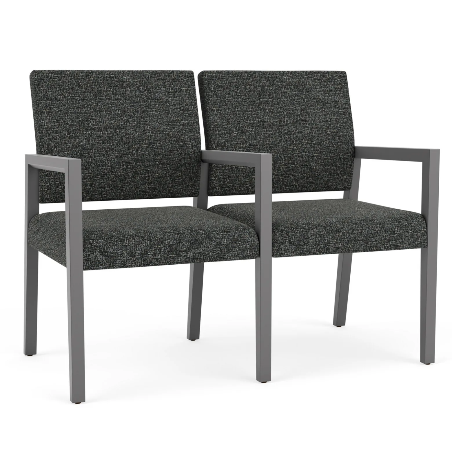 Hampton 2 Seat Sofa with Center Arms in Standard Upholstery