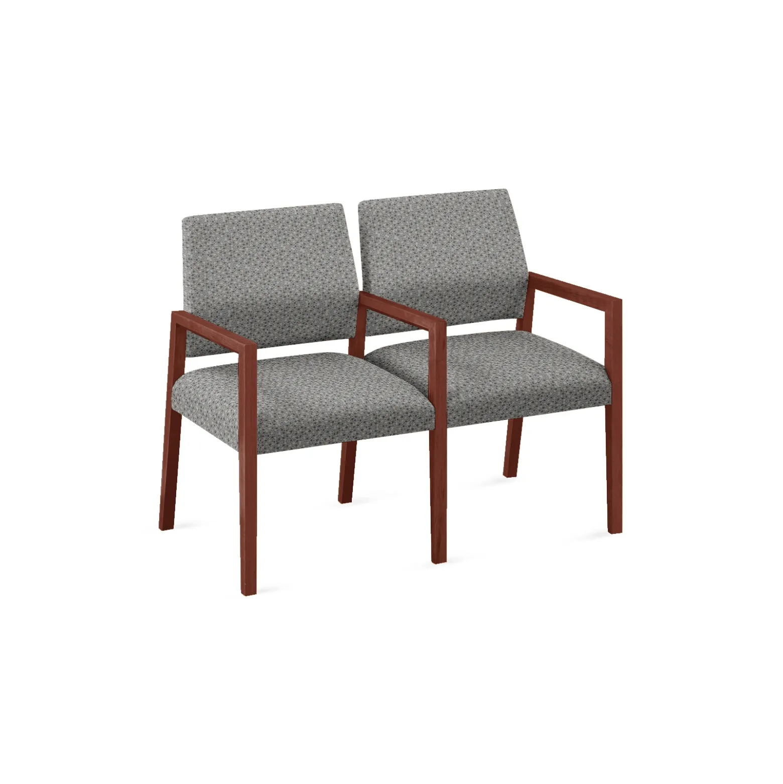 Hampton 2 Seat Sofa with Center Arms in Standard Upholstery