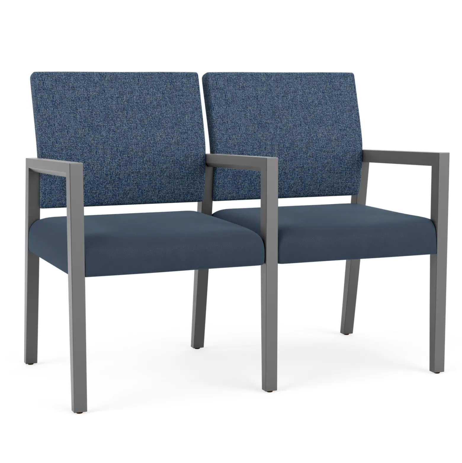 Hampton 2 Seat Sofa with Center Arms in Standard Upholstery