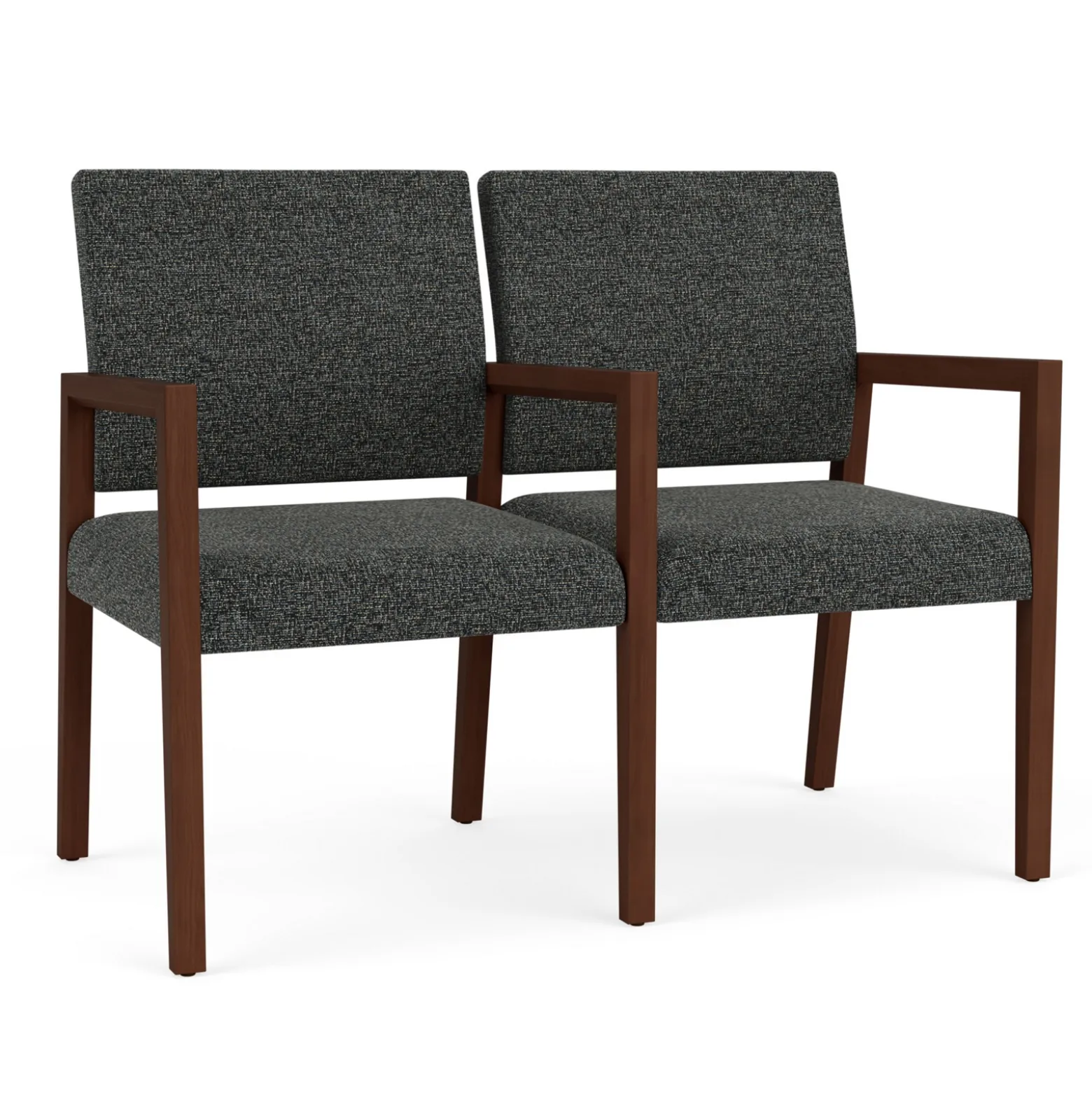 Hampton 2 Seat Sofa with Center Arms in Standard Upholstery