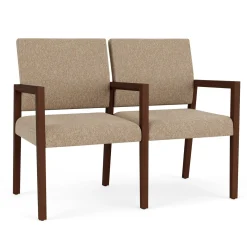 Hampton 2 Seat Sofa with Center Arms in Standard Upholstery