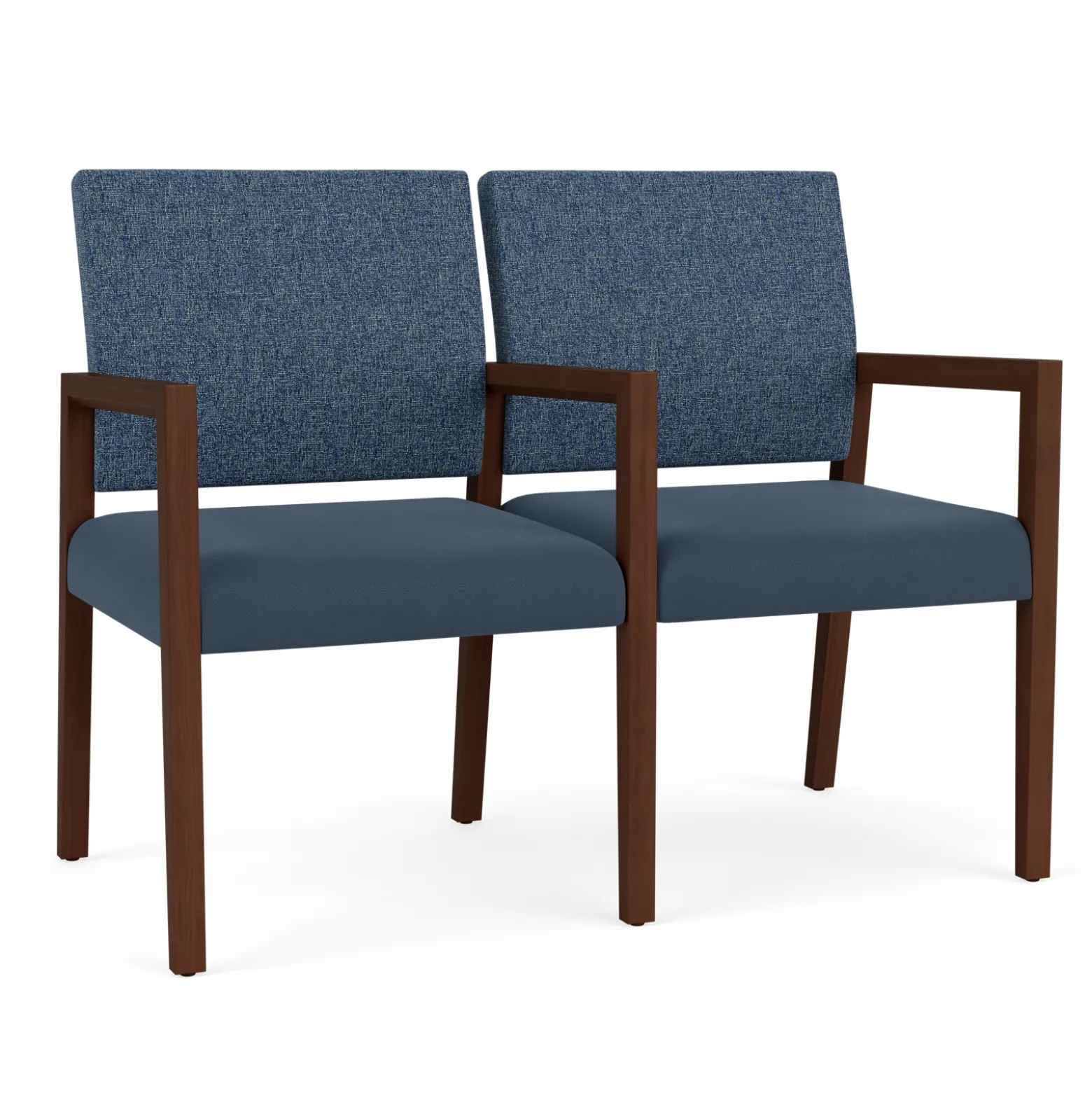 Hampton 2 Seat Sofa with Center Arms in Standard Upholstery