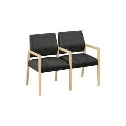 Hampton 2 Seat Sofa with Center Arms in Standard Upholstery
