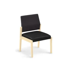 Hampton Armless Guest Chair in Designer Upholstery