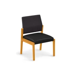 Hampton Armless Guest Chair in Designer Upholstery