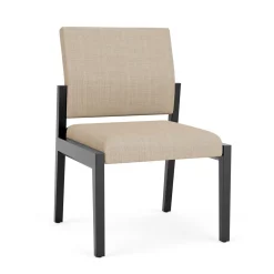 Hampton Armless Guest Chair in Designer Upholstery